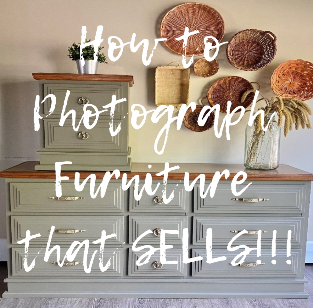 how to photograph furniture that sells