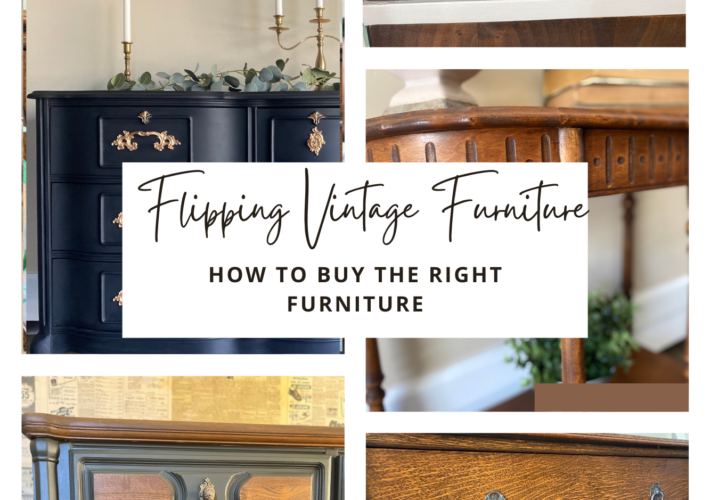 Tips to follow when flipping vintage furniture for profit