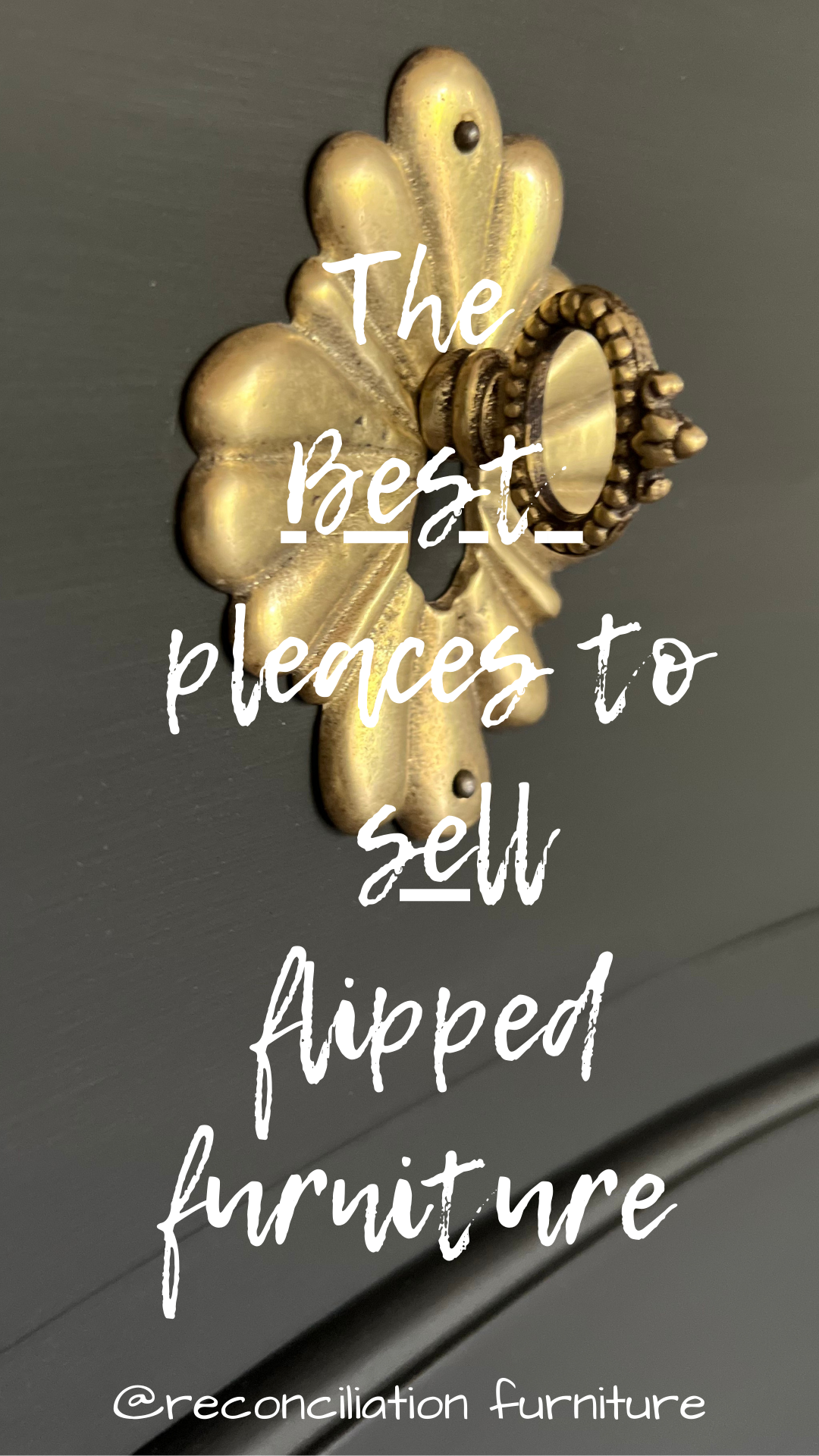 the best places to SELL flipped furniture Reconciliation Inspiration