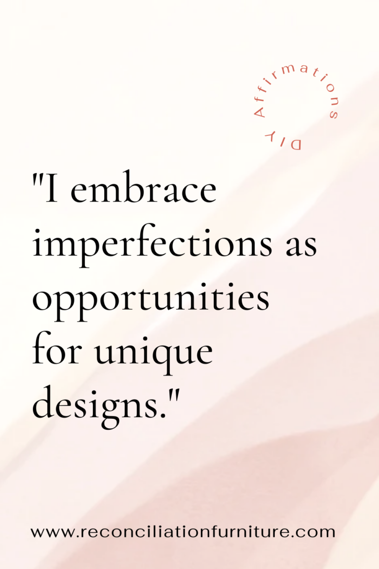 affirmations for diy and furniture flippers