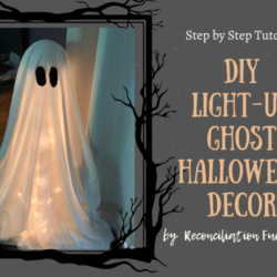 DIY Light-Up Ghost: Spook Up Your Halloween Decor!