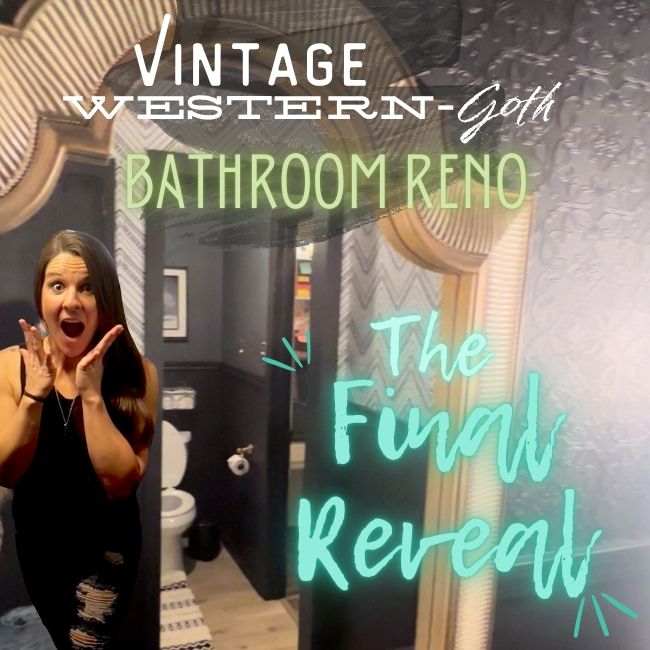 final reveal cover page for bathroom renovation