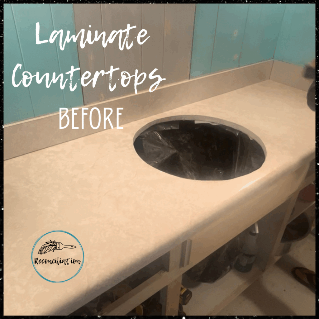 Laminate Countertops BEFORE