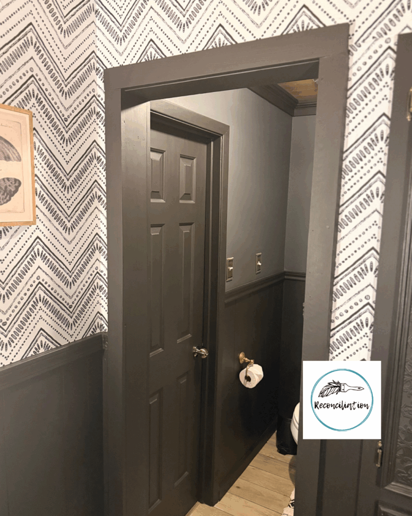 final reveal- framing