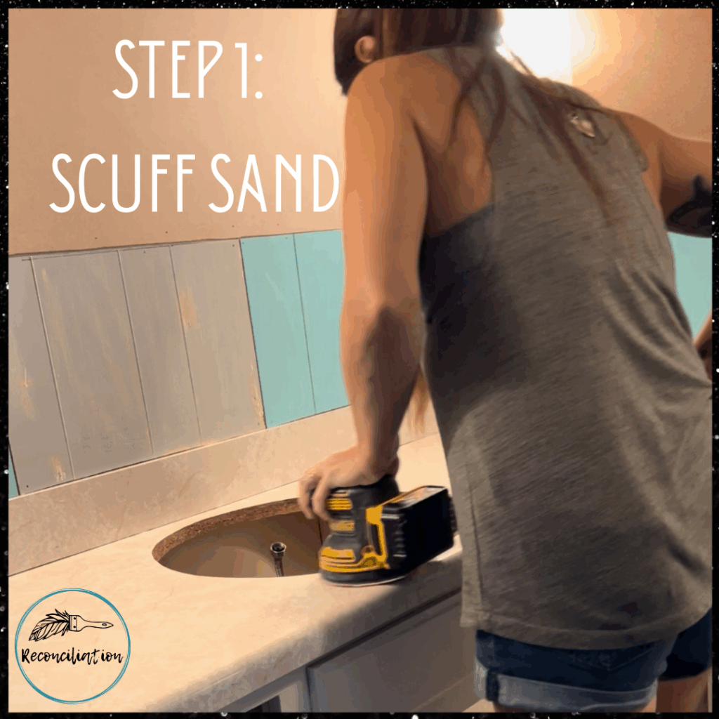 step 1_ Concrete Counter Tops