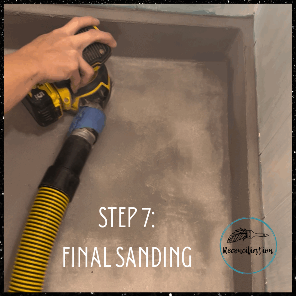 step 7 Concrete Counter Tops