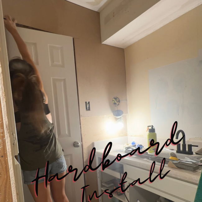 installing hardboard wallcoverings on textured walls to install wallpaper