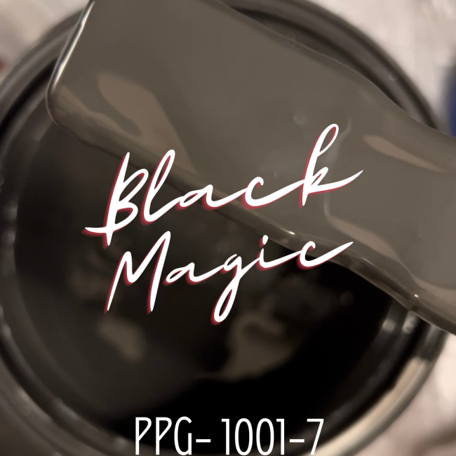 bathroom remodel part 3- black magic