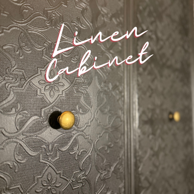 guest bathroom remodel_ part 4- linen cabinet